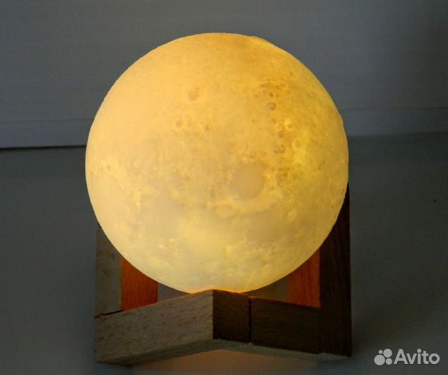 Светильник лампа ночник Луна