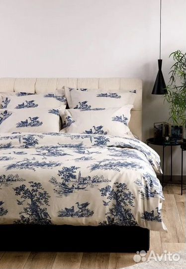 Постельное бельё в стиле zara home 2 комплекта