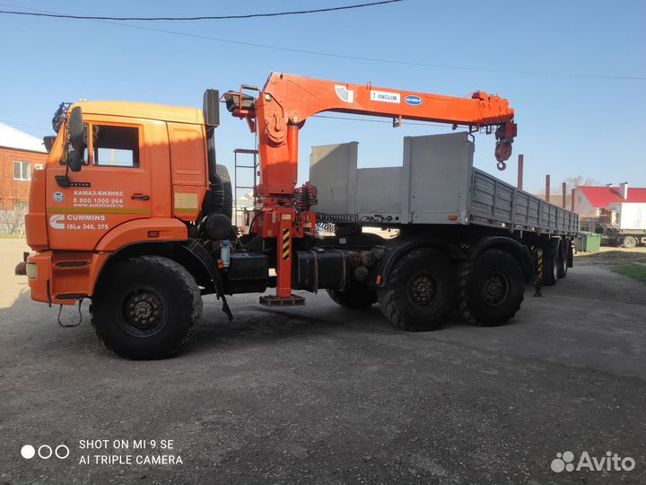 КАМАЗ 44108 с КМУ, 2013