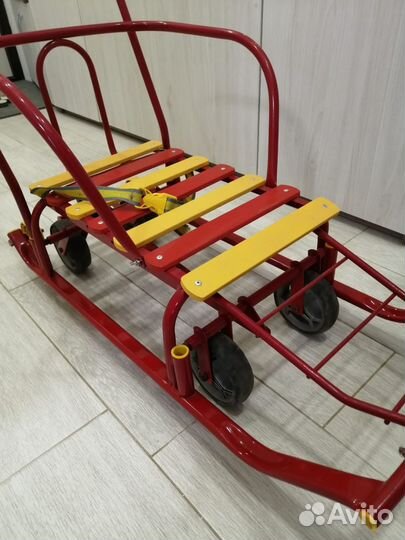 Санки Ника 6 колёс бу