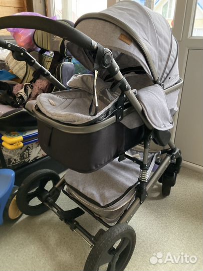 Коляска 2 в 1 luxmom 555