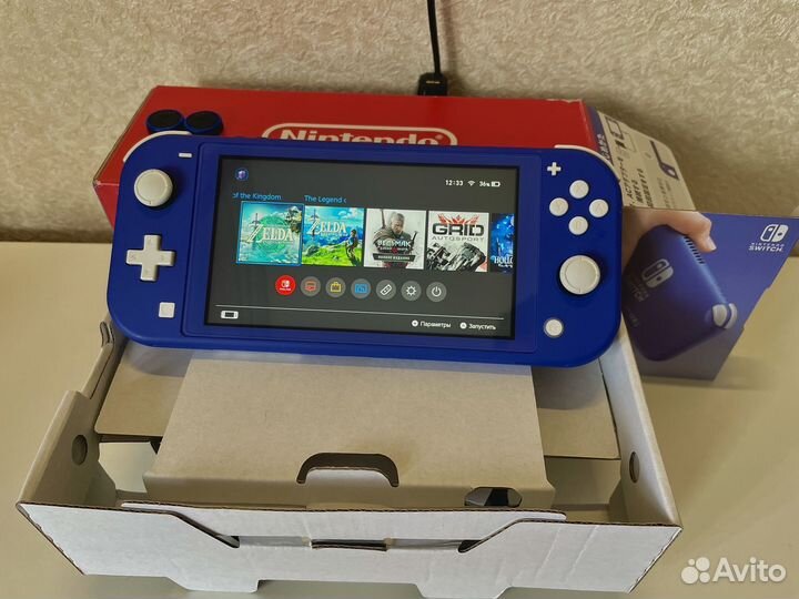 Nintendo switch lite чипованная