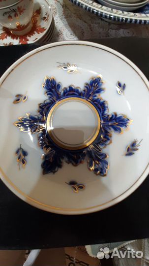 Чашка с блюдцем Вербилки 1940-1951