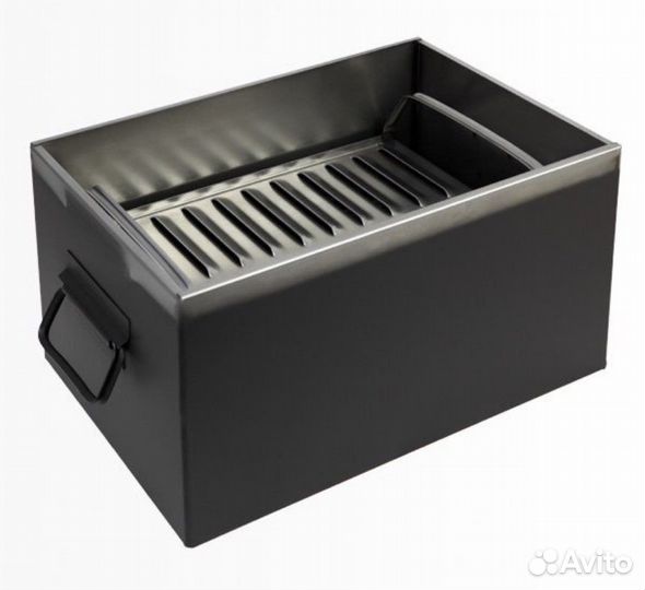 Коптильня горячего копчения двухрядная фирменная