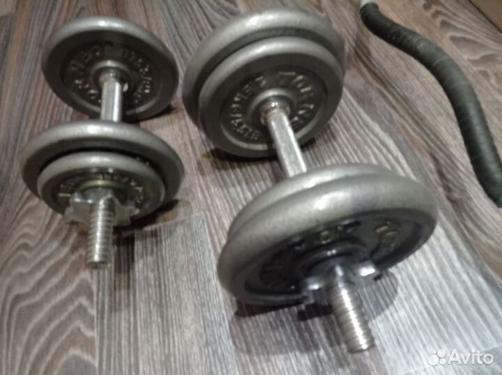 Штанга и гантели