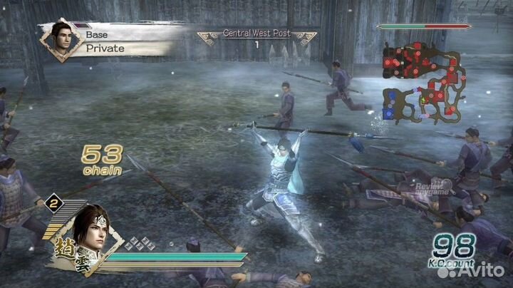 Dynasty Warriors 6, английский (PS3)