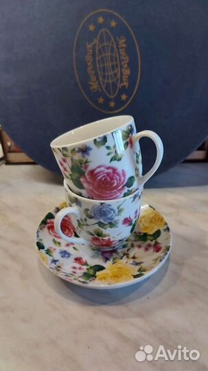 Чайные чашки с блюдцем