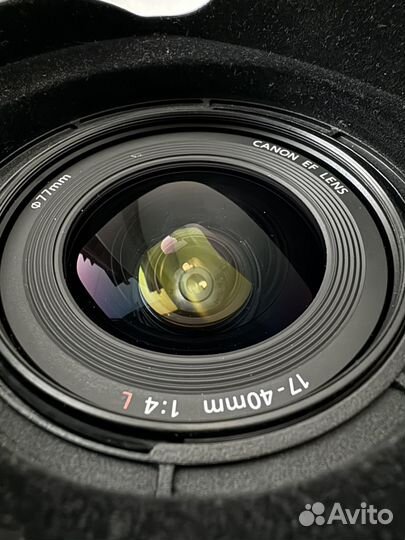 Объектив canon 17-40 f/4l usm