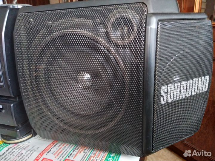 Магнитола sharp WF-T379Z(BK) -2-х кассетная(Japan)