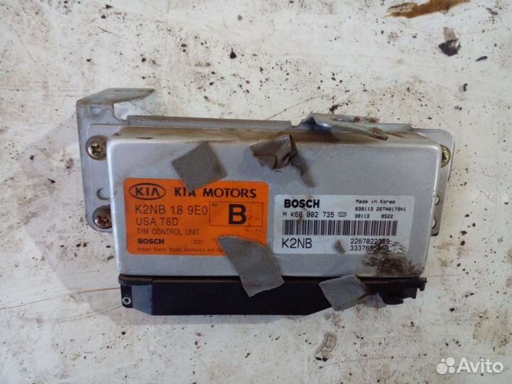 Блок управления АКПП Kia spectra 1.8 p37f