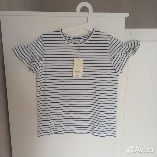 Новые футболки пакетом Zara, Mango р.140/152