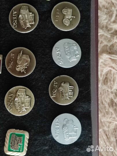 Значки СССР перепись и другие наборы