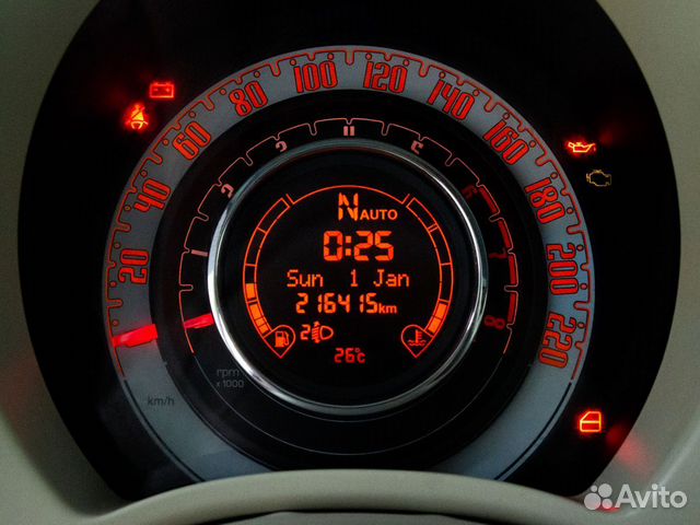 FIAT 500 1.4 AMT, 2012, 216 415 км объявление продам