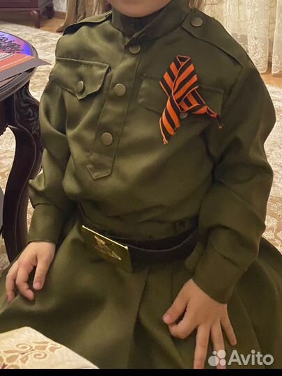 Детская военная форма для девочки