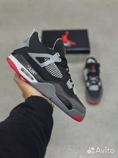 Кроссовки мужские Nike Air Jordan 4 Off-White