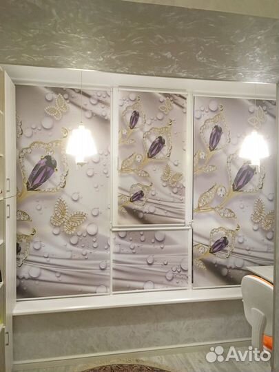 Жалюзи, рулонные шторы с фотопечатью