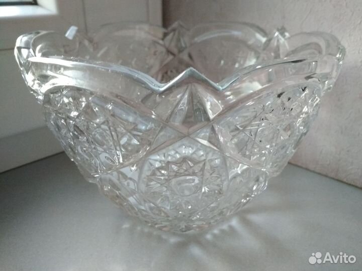 Ваза хрустальная СССР