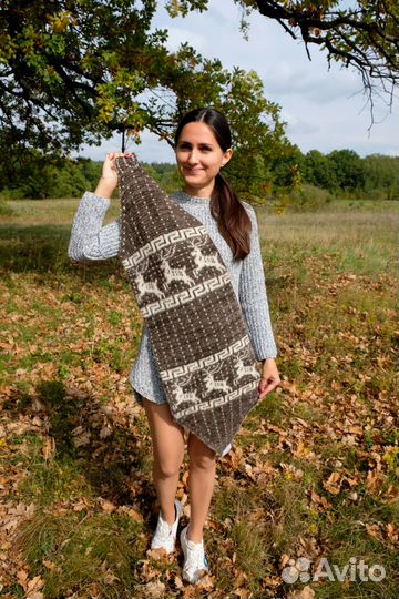 Пояс шерстяной двухсторонний