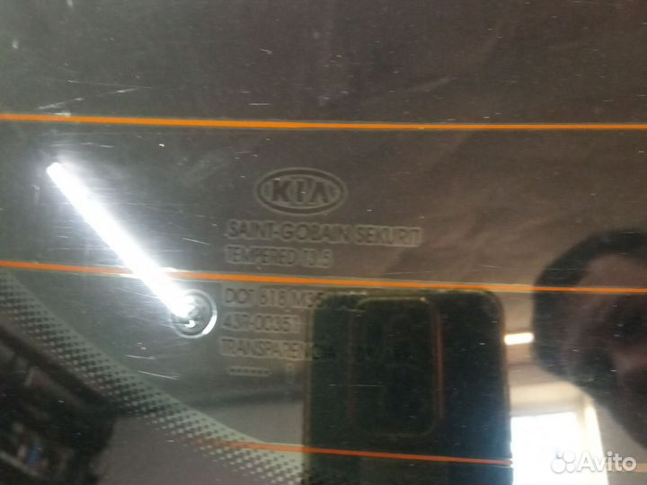 KiA ceed стекло заднее