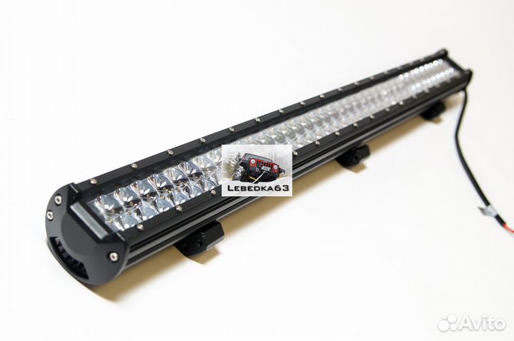 Светодиодная балка /фара, 234W (выпуклая линза 4D)