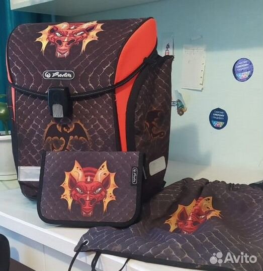 Ранец школьный для мальчика herlitz