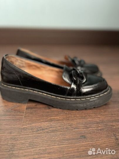 Туфли школьные - лоферы на девочку