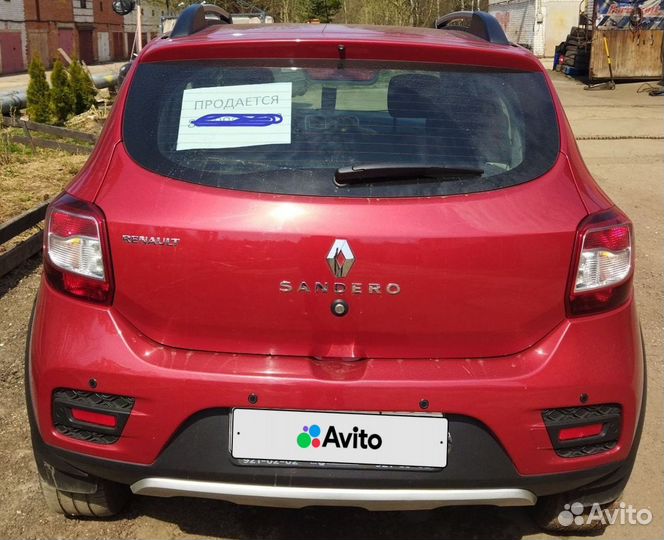 Renault Sandero Stepway 1.6 МТ, 2015, 110 000 км