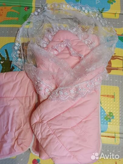 Конверт на выписку весна,осень