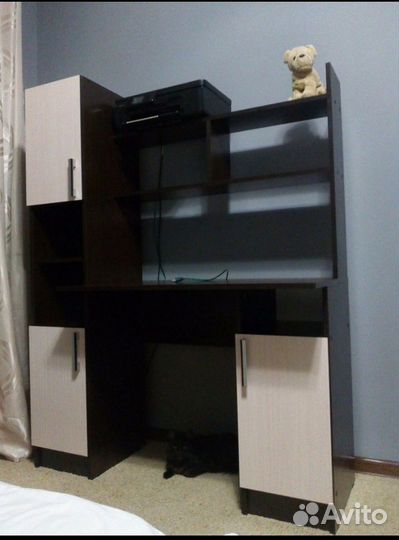 Компьтерный стол пкс-6 Венге/Дуб Белфорт