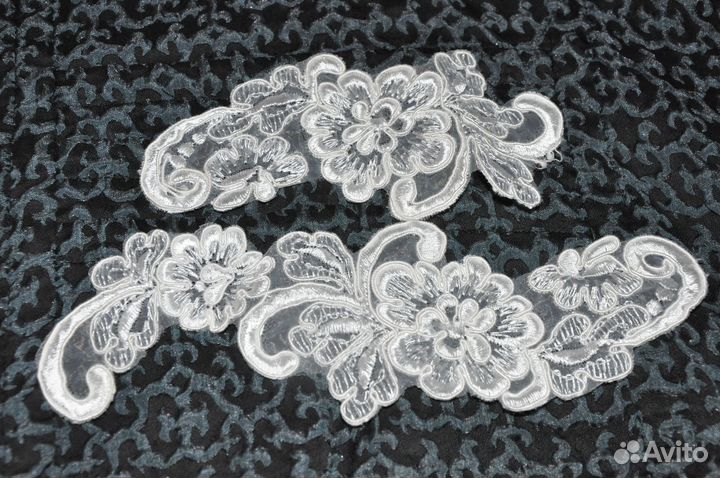 Накладные воротнички, ткани СССР