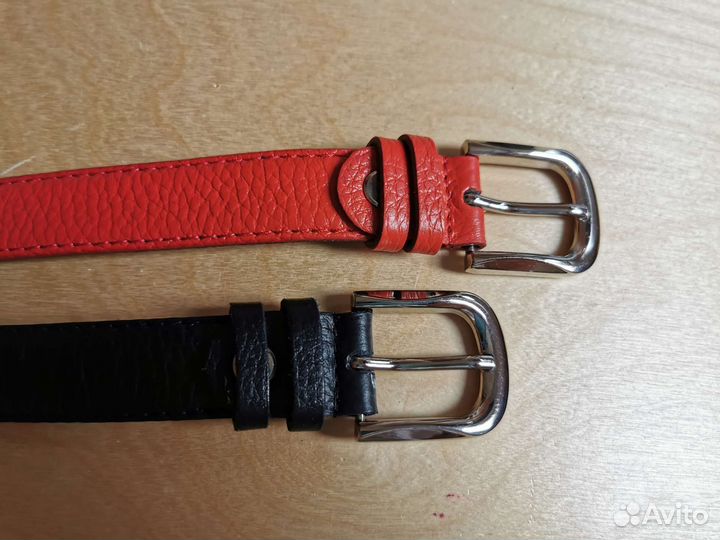 Ремень женский кожаный