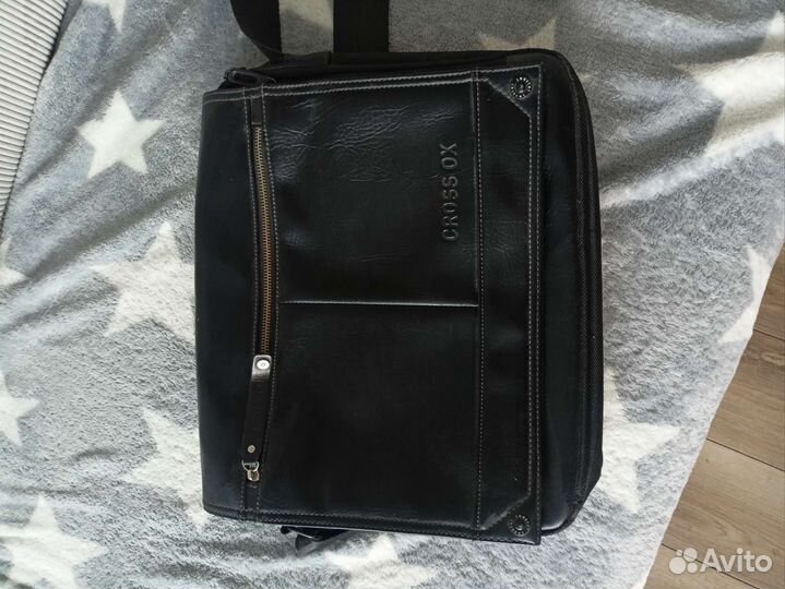 Мужской кожаный портфель