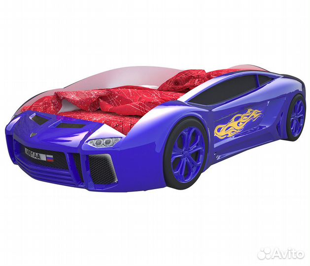 Кровать-машина Лексус+подсветка дна в подарок