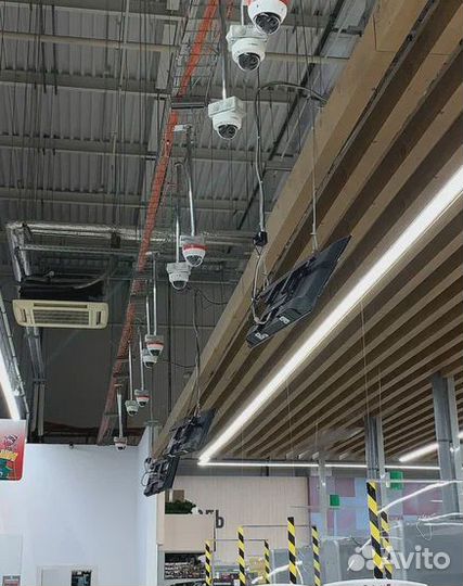 Установка камер видеонаблюдения