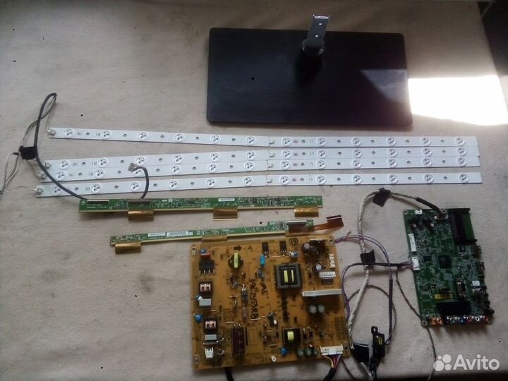 Запчасти на тв toshiba