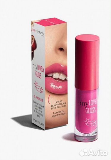 Блеск для губ Clarins My Lovely gloss 01 Pink Love