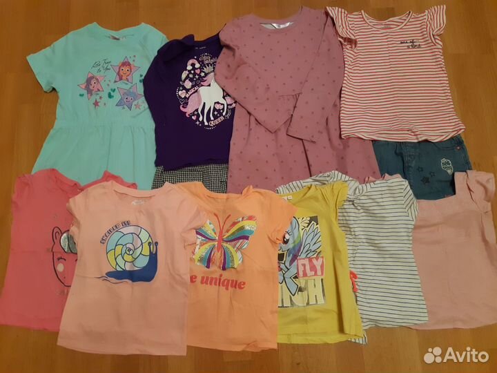 Пакет вещей на девочку 114-122