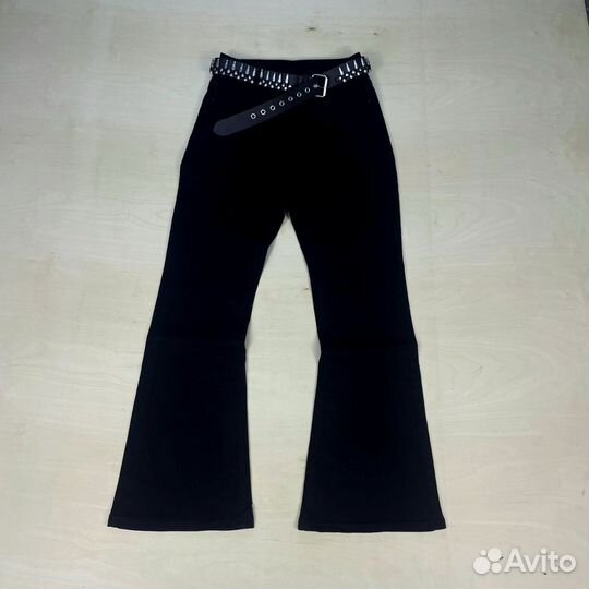 Джинсы Balenciaga type клеш серые