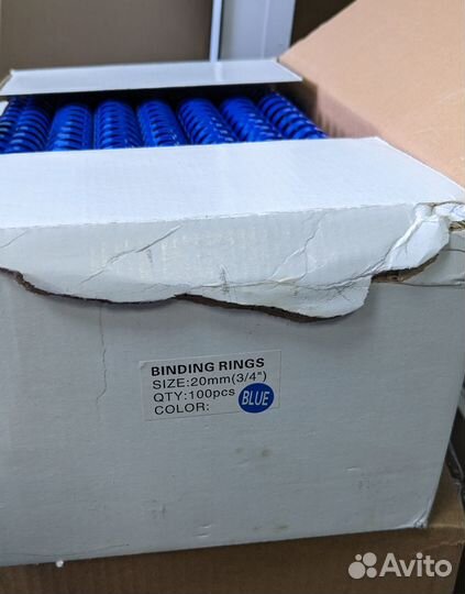 Пружины пластиковые для переплета брошюратором