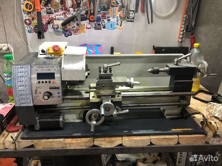 Токарный станок RC210E400 по металлу (WM210V с эле