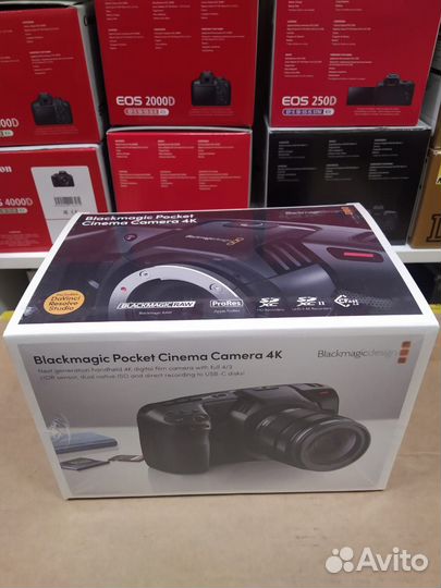 Blackmagic Design Pocket Cinema Camera 4K (новый)