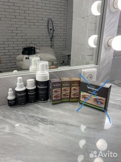 BrowXenna набор для бровей