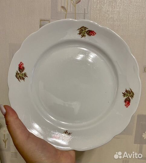 Фарфоровые тарелки СССР