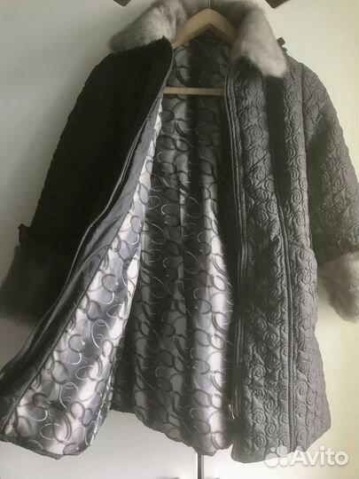 Пальто утеплённое