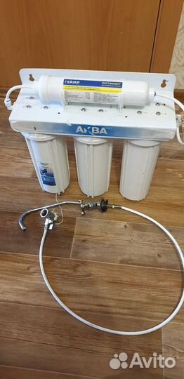 4х ступенчатый фильтр для воды (обратный осмос)