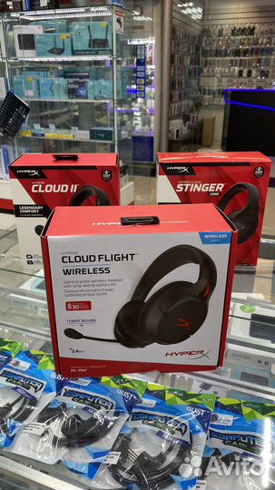 Игровая гарнитура HyperX Cloud Flight, Беспроводня