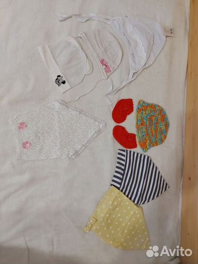 Летняя одежда для девочки 62-68, пакетом