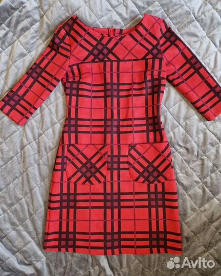 Платье красное 40-44