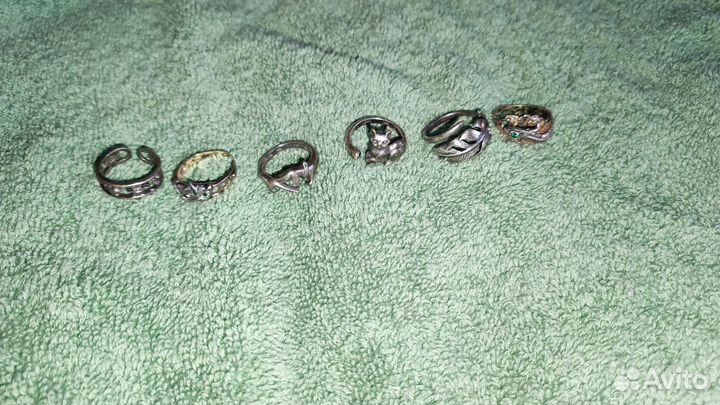 Фигурные кольца пакетом (часть 3)