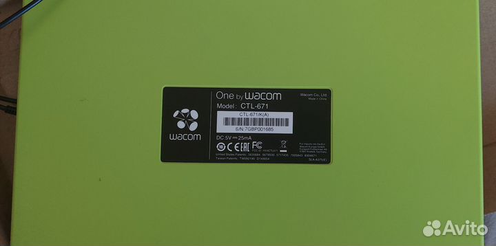 Графический планшет one by wacom